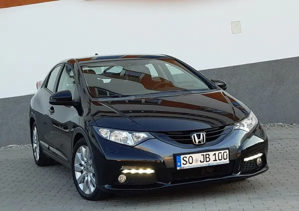 samochody osobowe Honda Civic cena 43900 przebieg: 170214, rok produkcji 2012 z Olsztyn